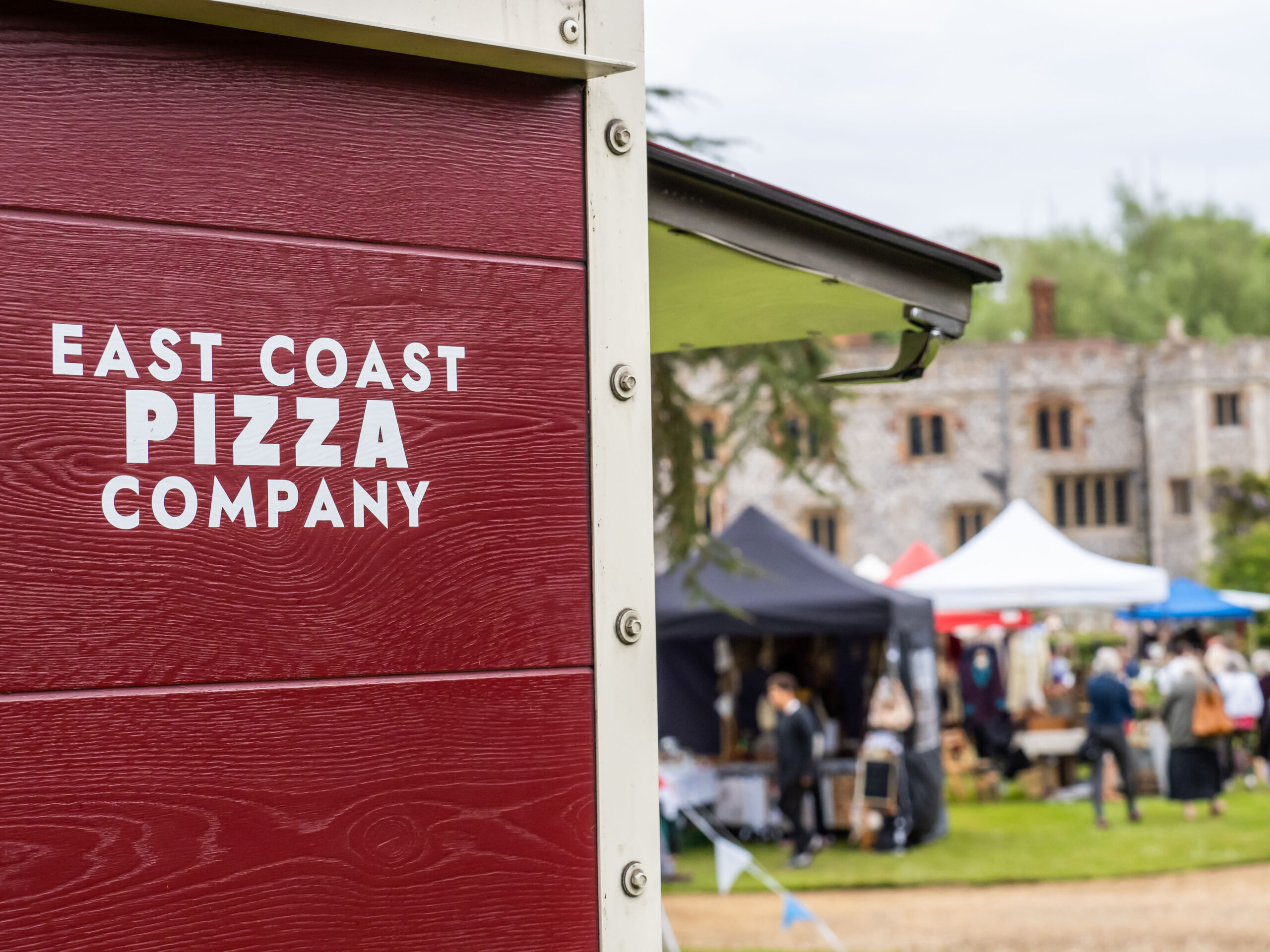 East Coast Pizza Company catering a Norfolk wedding